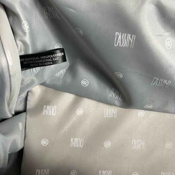 Oleg Cassini Brown Weekender Overnight Travel Duffel Carry-On Bag. - Picture 9 of 14